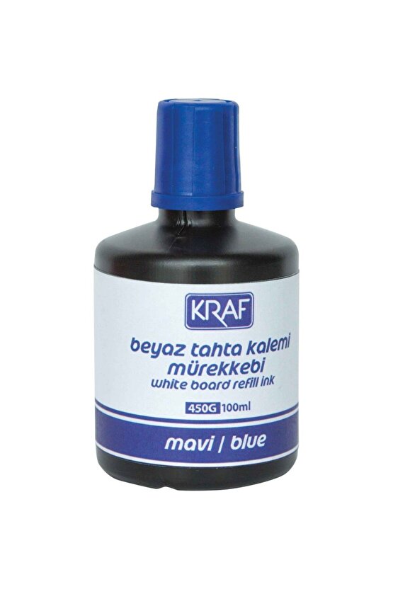 Beyaz Tahta Kalemi Mavi Mürekkeb 100ml 450g