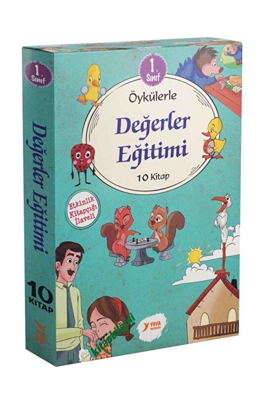 Öykülerle Değerler Eğitimi Dizisi (1.sınıf 10 Kitap)