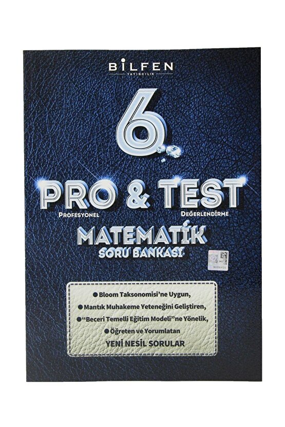 Bilfen 6. Sınıf Pro & Test Matematik Soru Bankası Sürpriz Hediye