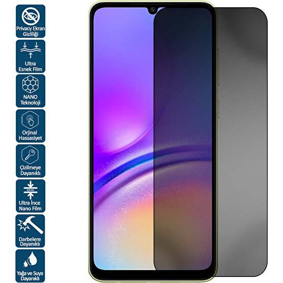 Wontis Vivo V25 Pro Privacy Hayalet Nano Ekran Koruyucu Film