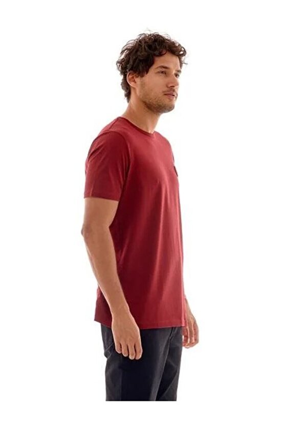 Lisanslı Unisex Bordo T-shirt İcardi Ahşap Kutulu
