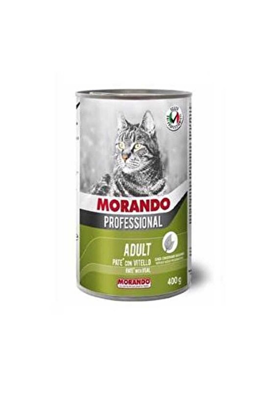 Neo Pet Market Morando Dana Etli Kedi Konservesi Ezme Pate 400gr x 24 Adet