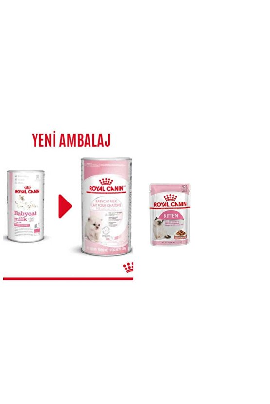 Neo Pet Market Royal Canin Babycat Yavru Kedi Süt Tozu Devam Sütü 300 Gr.+ Biberon Seti + Yaş Mama