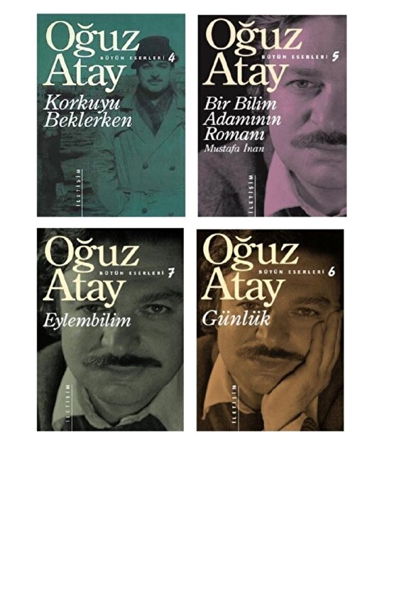 Eylembilim - Günlük - Bir Bilim Adamının Romanı - Korkuyu Beklerken  Oğuz Atay Set (4 Kitap)