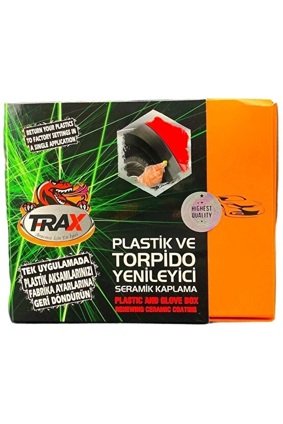 Plastik Yenileyici Ve Onarıcı Seramik Kaplama Oto Tampon , Torpido Süper Etkili 50 Ml