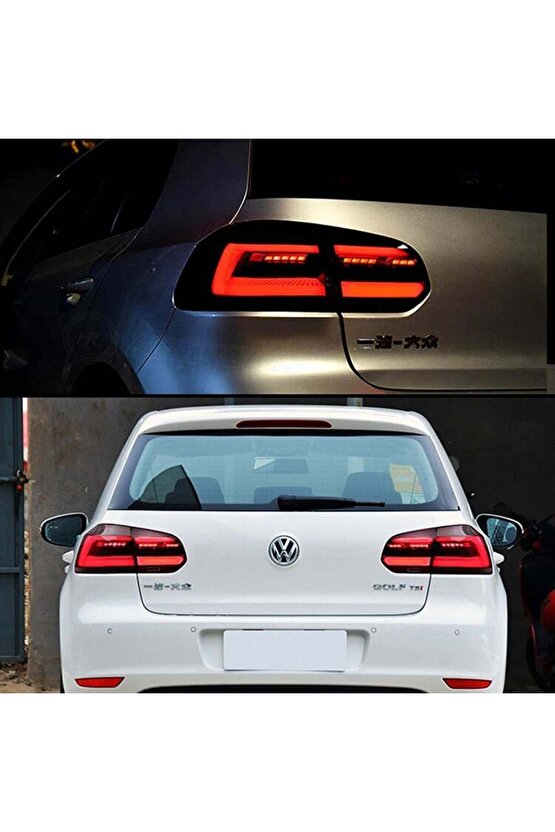 Vw Golf 6 Stop Lambası Takımı Ledli Animasyonlu 2009  2013