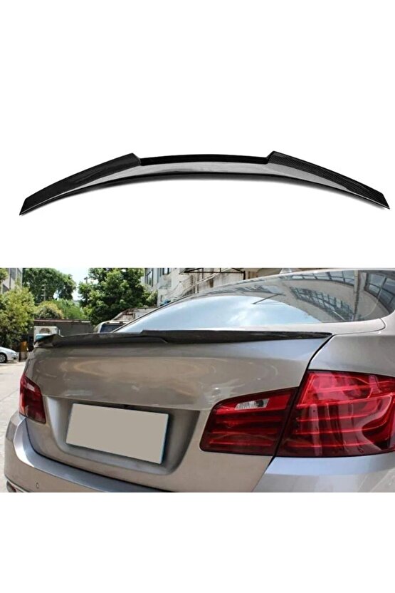 Bmw F10 Bagaj Üstü Spoiler Siyah Boyalı Yarasa Model 2009  2016