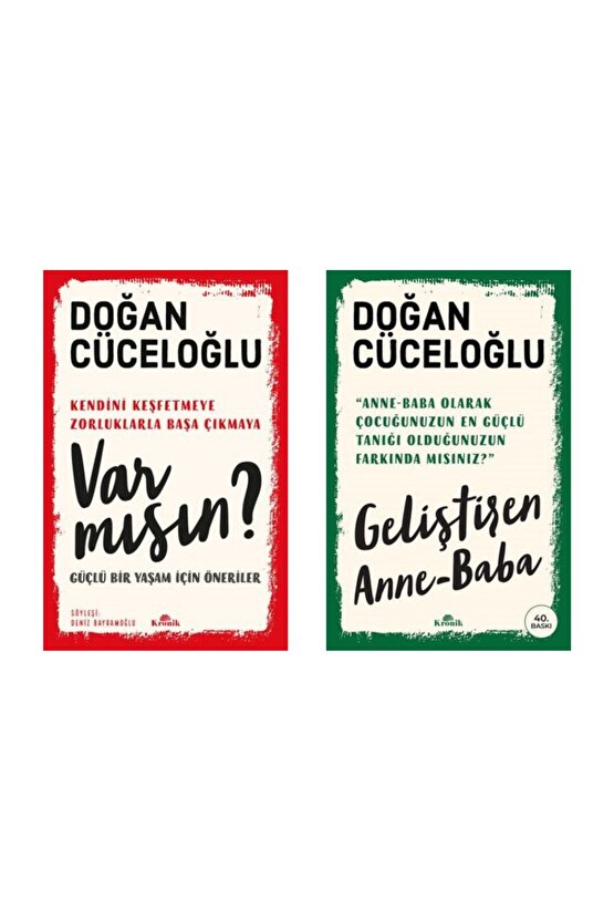 Geliştiren Anne Baba + Var Mısın ?- 2 Kitap Set - Iş Bankası Özel Set Geliştiren Anne Baba Kitabı