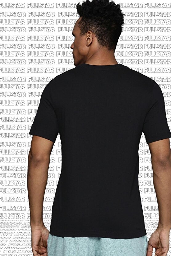 Mens Sportswear Dna Futura T-shirt Baskılı Siyah Tişört