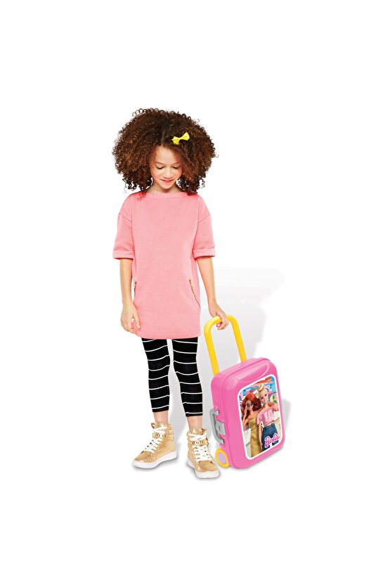 Barbie Güzellik Set Bavulum - Güzellik Setleri - Kuaför Oyuncak Seti