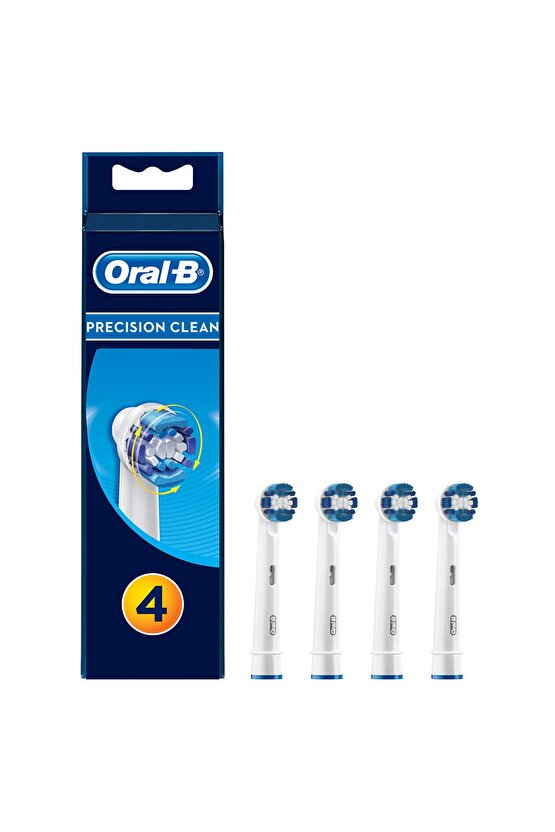 Diş Fırçası Yedek Başlığı Precision Clean 4 adet
