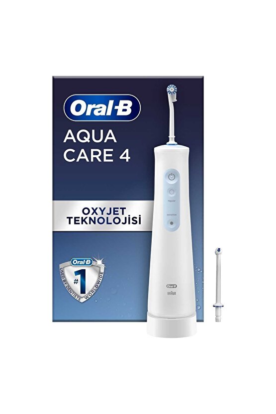 Oxyjet Teknolojisine Sahip Aquacare Series 4 Ağız Duşu