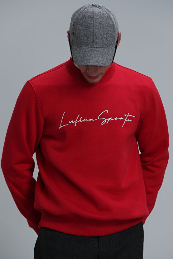 Lowe Erkek Sweatshirt Kırmızı