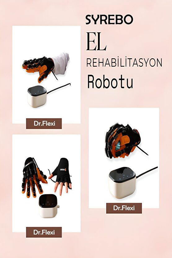 Syrebo El Rehabilitasyon Robotu Çift Eldivenli