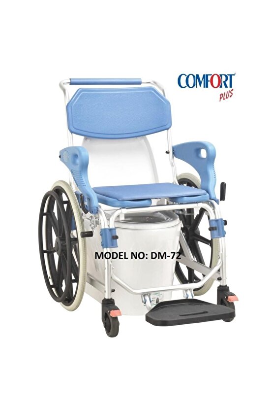 Comfort Plus DM-72 Banyo ve Tuvalet Özellikli Tekerlekli Sandalye