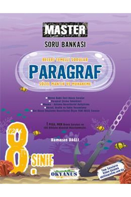 8. Sınıf Master Paragraf Soru Bankası - Okyanus