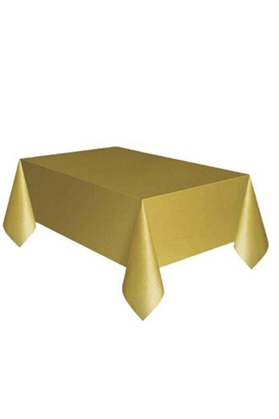 Gold Renk Kullan At Plastik Masa Örtüsü 120x180