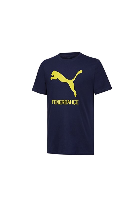 Fenerbahçe Cat Tee Erkek Fenerbahçe Futbol  T-Shirt 77313601 Lacivert