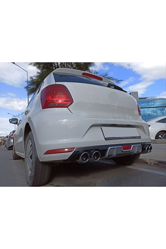 Vw Polo 6r Arka Tampon Difüzörü 4 Çıkış 2009