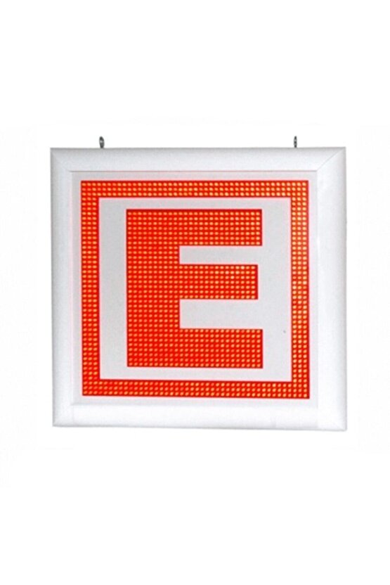 Eczane E Logo Led Tabela 60 X 60 Cm