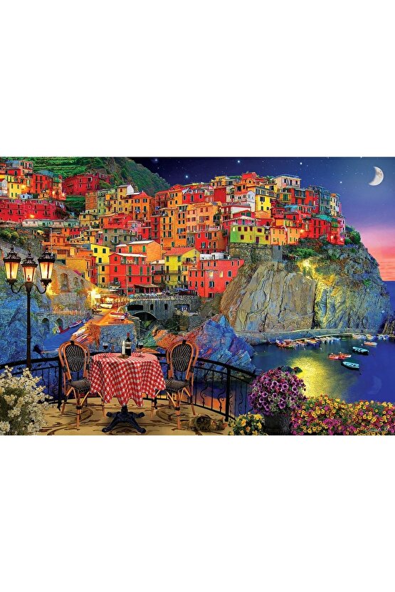 Art Puzzle Cinque Terre, Italy 1500 Parça Puzzle 5375 - Puzzle Seti - Yapboz - Yap-boz Puzzle