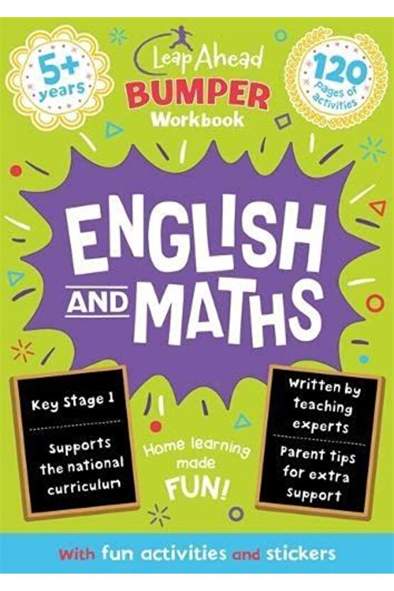 Leap Ahead Bumper Workbook: English and Maths (5+)-Kollektif
