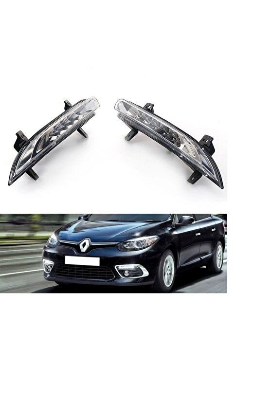 Renault Megane 3 Drl Led Gündüz Lambası Farı Sağ Sol Takım 2009  2015