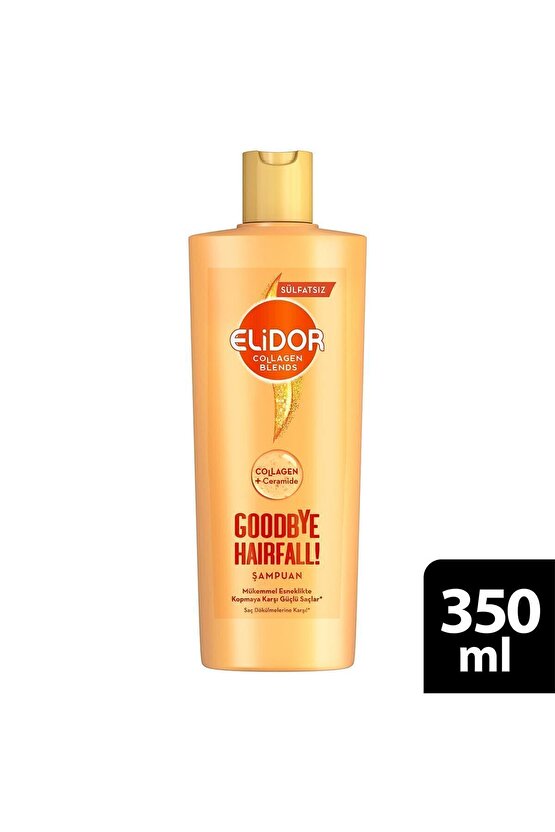 Collagen Blends Sülfatsız Saç Bakım Şampuanı Goodbye Hairfall Saç Dökülmelerine Karşı 350 ml