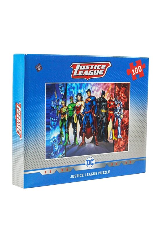 Justice League 100 Parça Puzzle