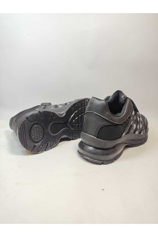 Siyah - Extra Hafif Ortopedik Spor Ayakkabı Sneaker