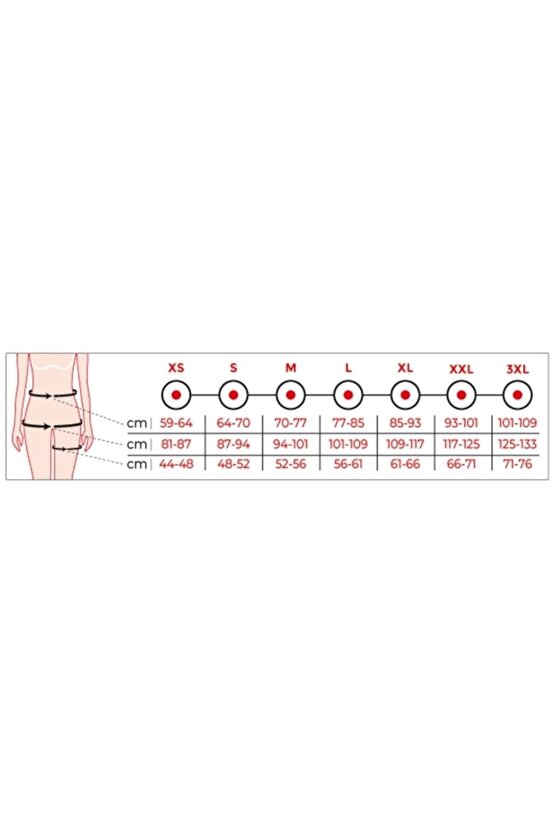 122 Agraflı Göğüs Altı - Diz Üstü Liposuction Korse