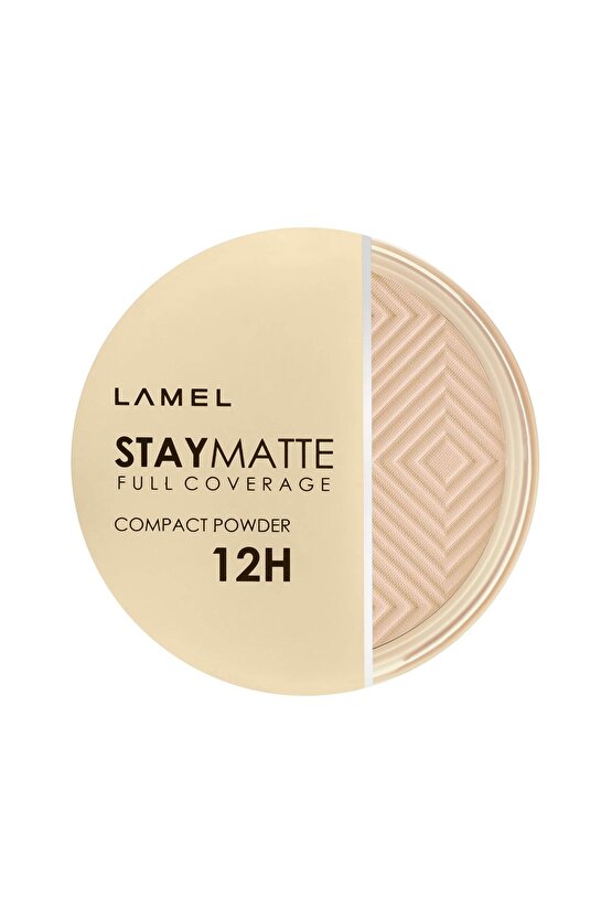 Lamel Stay Matte Compact Kalıcı Mat Pudra No 402