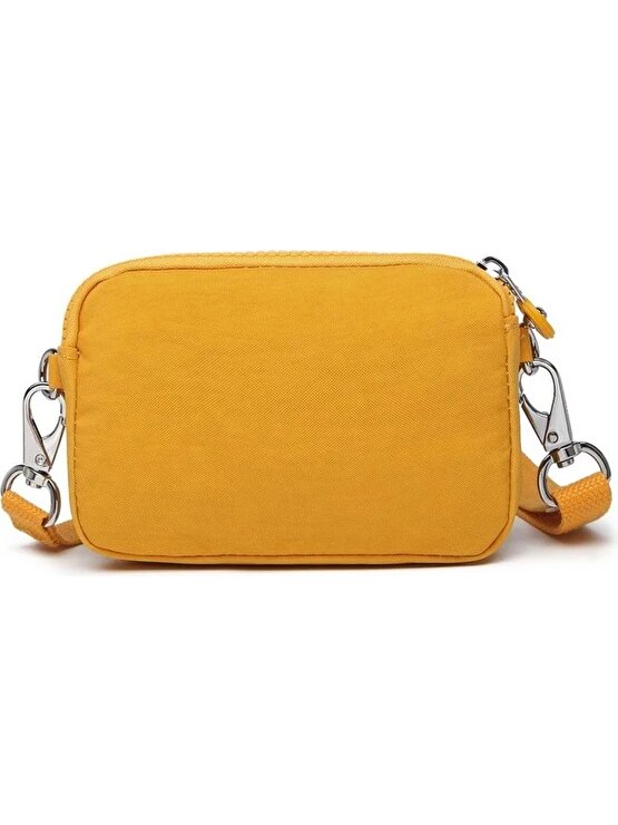 Smart Bags Çapraz Askılı Mini Çanta Krinkıl Kumaş 3177 Sarı