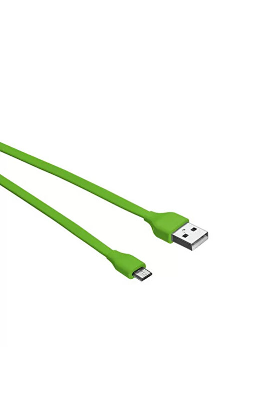 20138 Urban Flat Micro USB Kablo 1m -Yeşil