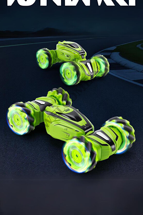 Oyuncak Bileklik Kontrollü Süper Hızlı Drift Atan 6 Eksen Şarjlı Işıklı Sesli Çok Fonksiyonlu Araba