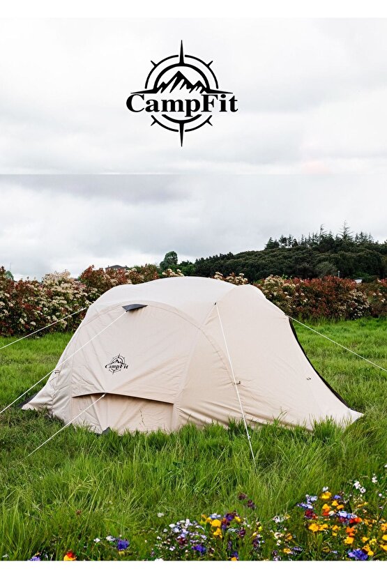 Campfit 2-3 Kişilik Outdoor 4 Mevsim Dayanıklı Kamp Çadırı
