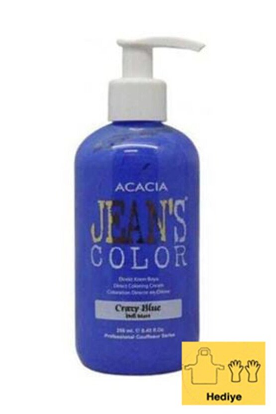 Jeans Color Deli Mavi Balyaj Şaç Boyası