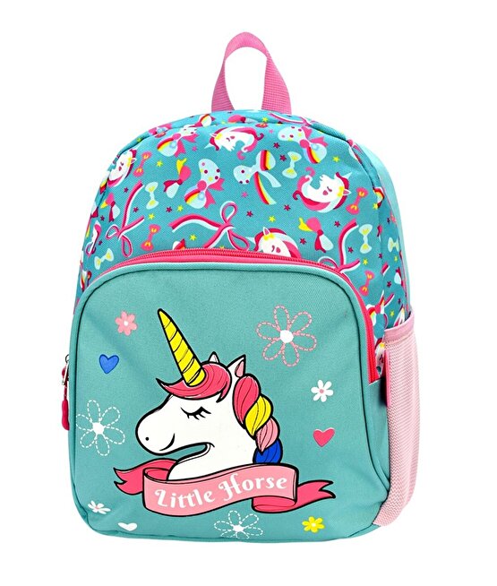 Master Pack Anaokulu Çantası Unicorn Yeşil