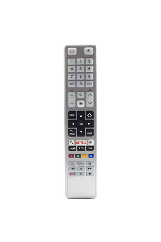 Turn Kl Toshıba Ct-8054 Netflıx Tuşlu Beyaz Lcdled Tv Kumanda