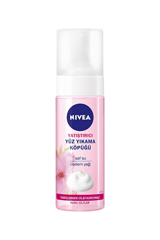 Yüz Temizleyici Yıkama Köpüğü 150ml,kuru Ciltler, Doğal Badem Yağı