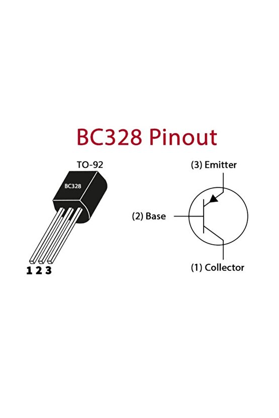 50 Adet Bc328 Transistör Pnp