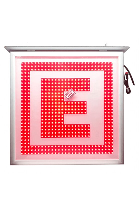 Eczane Tabelası E Logo Led Tabela