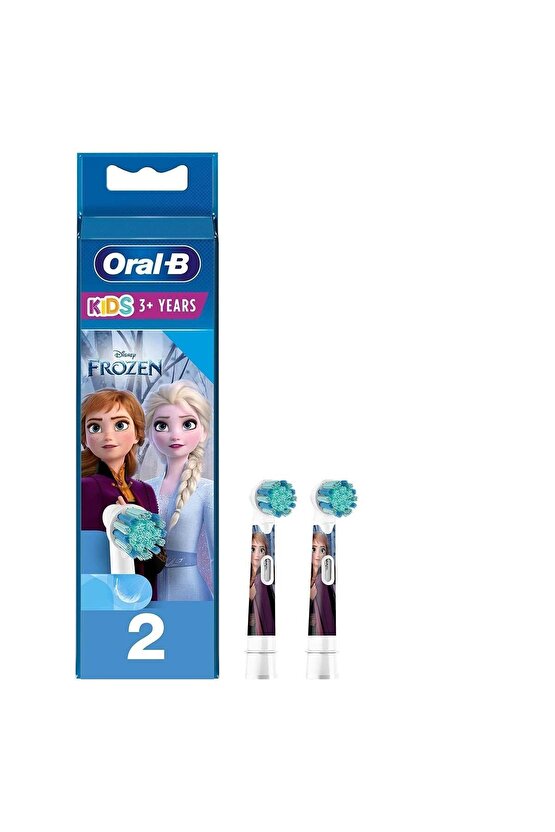 Frozen Çocuklar Için 2 Li Diş Fırçası Yedek Başlığı