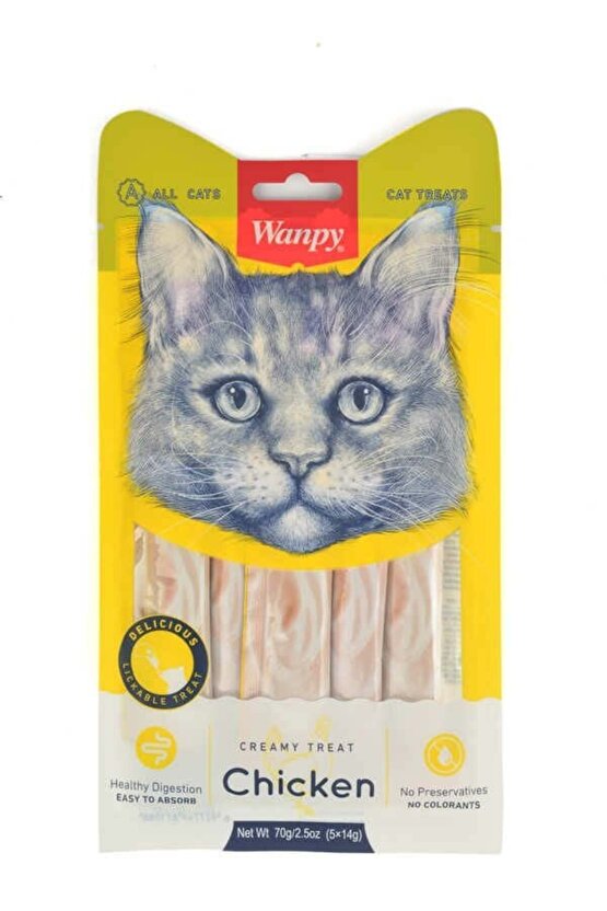 Tavuklu Sıvı Kedi Ödülü 5x14 gr