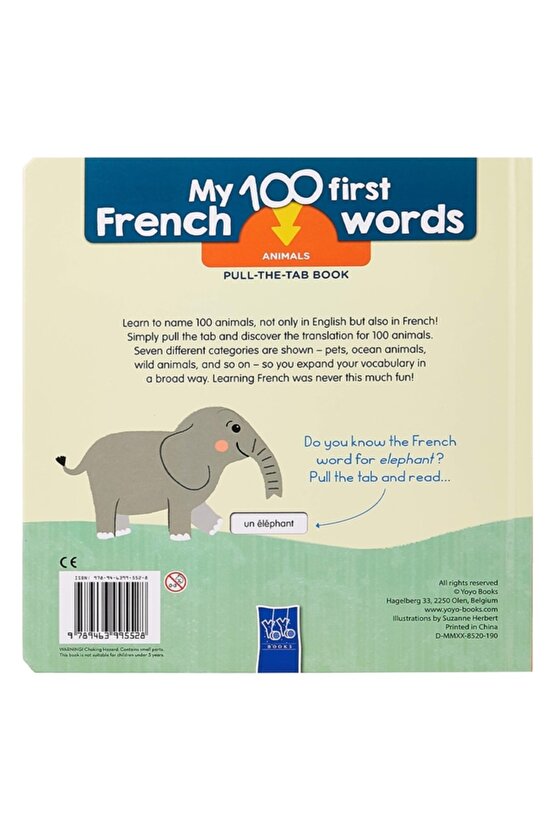 Fırst 100 French Words  Anımals