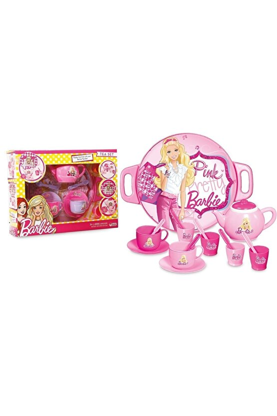 Marka: 01510 Dede, Barbie Tepsili Çay Seti Kategori: Evcilik Ve Mutfak Setleri