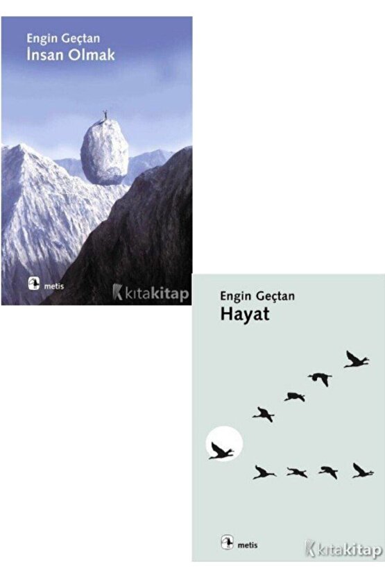 Insan Olmak - Hayat - Engin Geçtan 2 Kitap Set