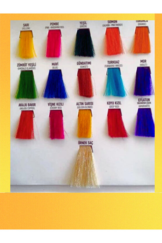 Amonyaksız Renkli Saç Boyası Eflatun Solmayan Çiçek 250ml. Kokusuz Su Bazlı Amaranth Hair Dye