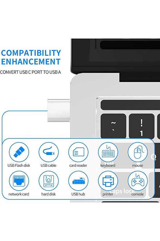 PD-USB TYPE-C ÇEVİRİCİ Otg Connect Kit TYPE C To MİKRO USB Dönüştürücü Çevirici Aparat Adaptör