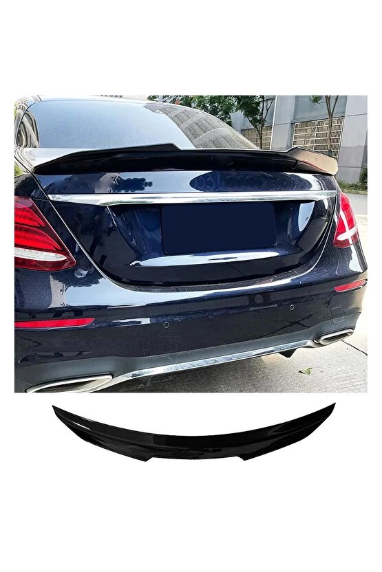 Mercedes W213 Psm Bagaj Üstü Spoiler Siyah Boyalı Plastik 2015